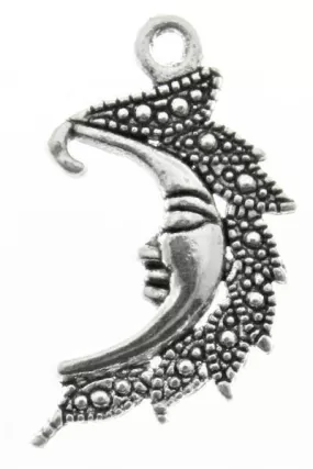 Add a Charm - Metal Charms - Moon A