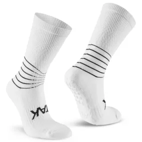 Atak C-Grip Mid Length Grip Socks White