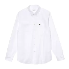 Camicia Lacoste Oxford Bianco