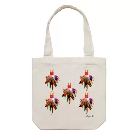 Feather Dresses Tote Bag