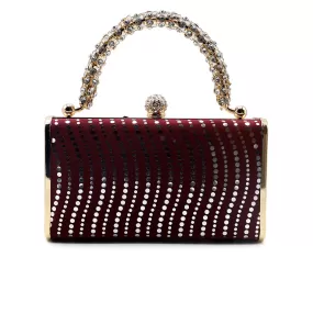 Maroon Formal Clutch C00C10002