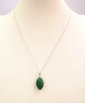 Marquis Mositsit Jade Single Stone Pendant