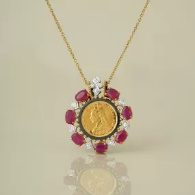 Mehr Pendant Necklace