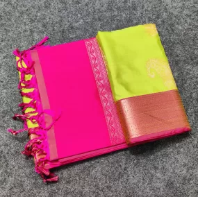 Soft silk saree - HF30