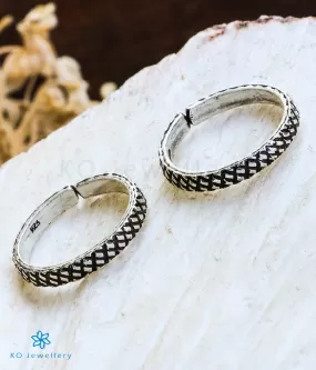 The Aru Pure Silver Toe-Rings